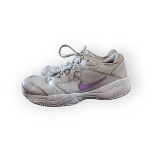 Nike Hard Court Lite 2 Shoes Grey/White/Purple AR8838-024 size 11